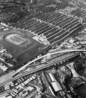Tyneside Metro, Ouseburn Viaduct. 27th June 1979 Tyneside Metro, Ouseburn Viaduct. 27th June 1979