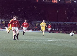 UEFA Champions League Group A match at Old Trafford. Manchester United 4 v UEFA Champions League Group A match at Old Trafford. Manchester United 4 v