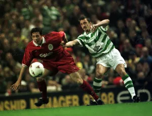 UEFA Cup First Round Second Leg match at Anfield. Liverpool 0 v Celtic 0 UEFA Cup First Round Second Leg match at Anfield. Liverpool 0 v Celtic 0