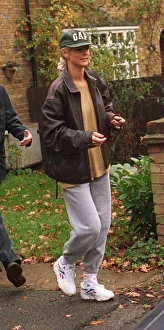 Ulrika Jonsson TV Presenter - leaving her home this morning Ulrika Jonsson TV Presenter - leaving her home this morning