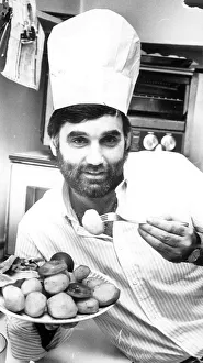Ulster Soccer Idol George Best July 1987 Belfast boy George Best samples some spuds Ulster Soccer Idol George Best July 1987 Belfast boy George Best samples some spuds