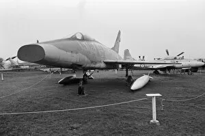 Images Dated 21st November 1981: A United States Air Force North American F100 Super Sabre jet fighter aircraft pictured