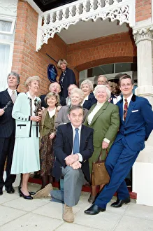 The unveiling of the Eric Morecambe blue plaque. Torrington Park, London, 14th May 1995 The unveiling of the Eric Morecambe blue plaque. Torrington Park, London, 14th May 1995