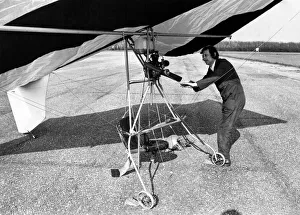 Up, up and away in a Dream Machine: Clear the runway, its magnificent Cliff in his flying Up, up and away in a Dream Machine: Clear the runway, its magnificent Cliff in his flying