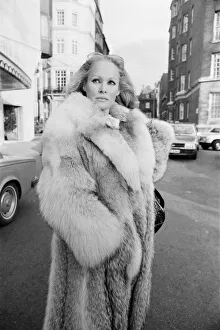 Ursula Andress, Swiss film actress, pictured outside her hotel, The Dorchester in London Ursula Andress, Swiss film actress, pictured outside her hotel, The Dorchester in London