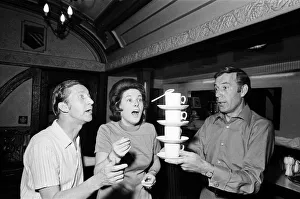 Val Doonican (right) with his co-stars Scottish singer, Moira Anderson Val Doonican (right) with his co-stars Scottish singer, Moira Anderson