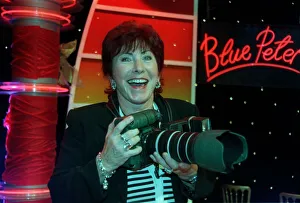Valerie Singleton TV Presenter October 1998 Former Blue Peter presenter at Blue Valerie Singleton TV Presenter October 1998 Former Blue Peter presenter at Blue