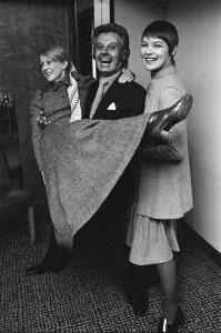 The Variety Club luncheon at the Savoy. Pictured left to right, Polly James The Variety Club luncheon at the Savoy. Pictured left to right, Polly James