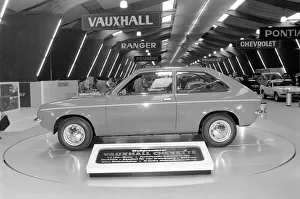 Vauxhall Chevette at the Geneva Motor Show. March 1975 75-01419-001 Vauxhall Chevette at the Geneva Motor Show. March 1975 75-01419-001