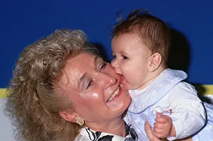 Vera Weisfeldwith babay grandson Michael November 1989 Vera Weisfeldwith babay grandson Michael November 1989