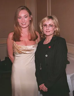 Victoria Smurfit Actress May 1998 with Caroline Aherne Comedienne at the Irish Post Victoria Smurfit Actress May 1998 with Caroline Aherne Comedienne at the Irish Post