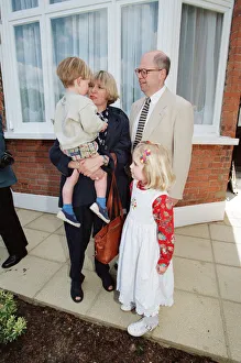 Victoria Wood with her husband Geoffrey Durham and children Grace & Henry Durham Victoria Wood with her husband Geoffrey Durham and children Grace & Henry Durham