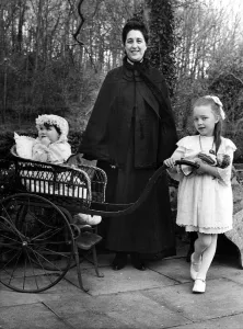 A Victorian nanny and children were the runners-up in the unusal Felton village feminine A Victorian nanny and children were the runners-up in the unusal Felton village feminine
