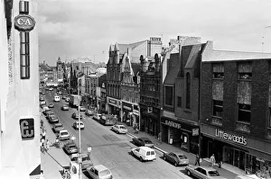 A view of Friar Street, Reading. 29th July 1986 A view of Friar Street, Reading. 29th July 1986