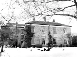 A view from the back garden of the Victorian Old Rectory in Bilton, Rugby A view from the back garden of the Victorian Old Rectory in Bilton, Rugby
