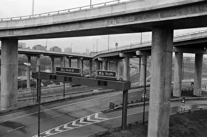 Images Dated 24th May 1972: View of the Gravelly Hill Interchange, which is opened today