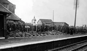 A view of Plessey Railway Station on 13th September, 1939 A view of Plessey Railway Station on 13th September, 1939