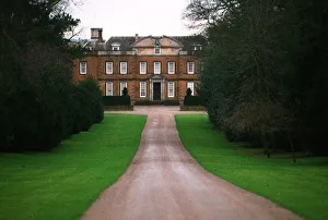 The view to Upton House near Ratley, Warwickshire The view to Upton House near Ratley, Warwickshire
