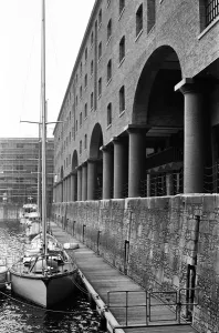 Views of Albert Dock, Liverpool. 29th January 1986 Views of Albert Dock, Liverpool. 29th January 1986