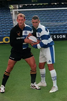 Vinnie Jones Football August 98 QPR Player manager turned actor at the launch of Vinnie Jones Football August 98 QPR Player manager turned actor at the launch of