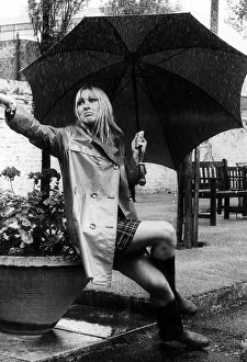 Virginia Wetherell Actress - Jul 1968 arrives at Granada Studios in manchester Virginia Wetherell Actress - Jul 1968 arrives at Granada Studios in manchester