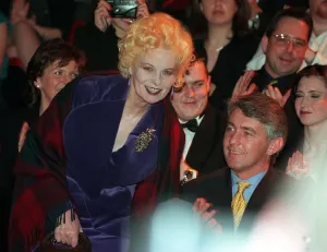 Vivienne Westwood arrives at her show at the SECC January 1999 Glasgow Tom Vivienne Westwood arrives at her show at the SECC January 1999 Glasgow Tom