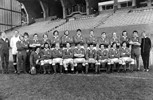 Wales v France, Cardiff, 18th March 1978. Team : Back row : not known, not known Wales v France, Cardiff, 18th March 1978. Team : Back row : not known, not known