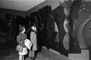 Wall murals at the Cleveland Centre, Middlesbrough. 1972 Wall murals at the Cleveland Centre, Middlesbrough. 1972