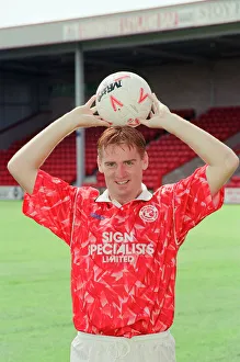 Walsall FFC, Pre Season Photo-call, 30th July 1993. Dean Smith, Walsall FC Player Walsall FFC, Pre Season Photo-call, 30th July 1993. Dean Smith, Walsall FC Player