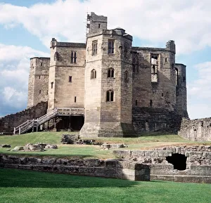 Warkworth castle Northumberland England circa 1996 Warkworth castle Northumberland England circa 1996