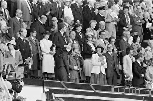 Watford chairman Elton John in tears as the cup final crowd at Wembley sing " Watford chairman Elton John in tears as the cup final crowd at Wembley sing "