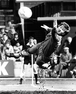 Watford v. Chelsea Chelsea goalkeeper Eddie Niedzwiecki in action Watford v. Chelsea Chelsea goalkeeper Eddie Niedzwiecki in action