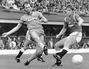 No way through: Coventry City's Dutch international Martin Jol clears the ball as No way through: Coventry City's Dutch international Martin Jol clears the ball as