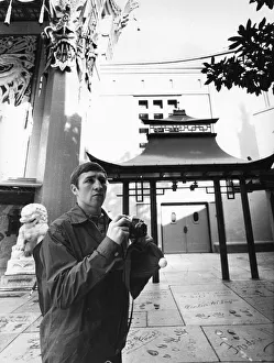 WBA Lightweight Champion Ken Buchanan seen here outside Hollywood's Graumann' WBA Lightweight Champion Ken Buchanan seen here outside Hollywood's Graumann'