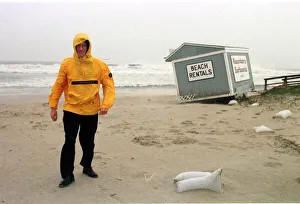 Weather Hurricane Floyd USA September 1999 Andy Lines on the Florida coast at Coco Weather Hurricane Floyd USA September 1999 Andy Lines on the Florida coast at Coco