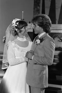 The wedding of Coronation Street's Brian Tilsley and Gail Potter The wedding of Coronation Street's Brian Tilsley and Gail Potter
