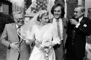 The wedding of Spike Milligan's daughter Sile to Willie White The wedding of Spike Milligan's daughter Sile to Willie White