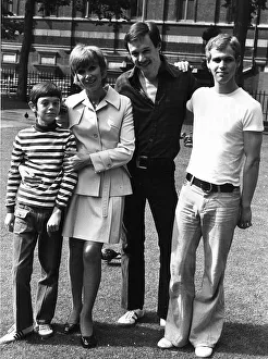 Wendy Craig actress with Andrew Dove (10) Rex Stallings and Trader Selkirk 1973 Wendy Craig actress with Andrew Dove (10) Rex Stallings and Trader Selkirk 1973