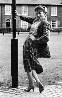 Wendy Fountain models Debenhams Fashions, Cambridge, 25th September 1987 Wendy Fountain models Debenhams Fashions, Cambridge, 25th September 1987