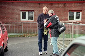 Wes Brown of Manchester United. 3rd November 1998 Wes Brown of Manchester United. 3rd November 1998