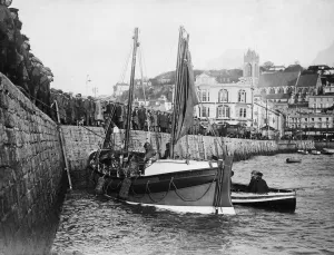 The West Coast, a Torquay fishing boat, was caught in a gale The West Coast, a Torquay fishing boat, was caught in a gale