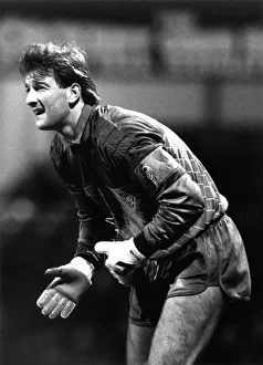 West Ham v. Chelsea, Full members Cup 1986. Eddie Niedzwiecki West Ham v. Chelsea, Full members Cup 1986. Eddie Niedzwiecki