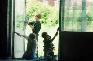 West Middlesbrough Scouts at work doing up the old Marchesi Charity Centre West Middlesbrough Scouts at work doing up the old Marchesi Charity Centre