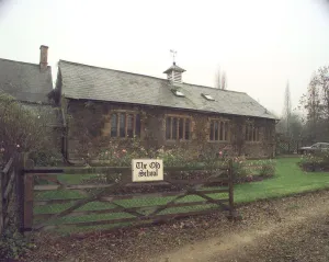 Whichford, Warwickshire. The old village school Whichford, Warwickshire. The old village school
