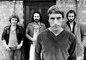 The Who pop group with band members (L-R) Kenny Jones, John Entwhistle The Who pop group with band members (L-R) Kenny Jones, John Entwhistle