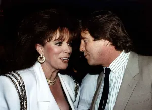 Bill Wiggins runs a video dating agency aand is the ex lover of Joan Collins pictured Bill Wiggins runs a video dating agency aand is the ex lover of Joan Collins pictured