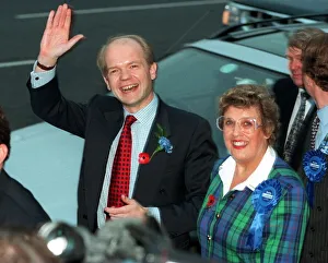 William Hague MP and Sheila Laidlaw November 1997 William Hague MP and Sheila Laidlaw November 1997
