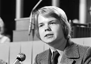 William Hague Oct 1977 Conservative Party Conference aged 16 William Hague Oct 1977 Conservative Party Conference aged 16