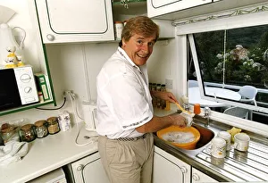 William Roache actor who plays Ken Barlow in tv programme Corornation Street at home in William Roache actor who plays Ken Barlow in tv programme Corornation Street at home in