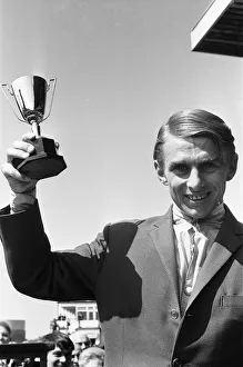 Willie Carson Song of the Sea jockey winner of the 1971 Andy Capp Handicap seen here with Willie Carson Song of the Sea jockey winner of the 1971 Andy Capp Handicap seen here with